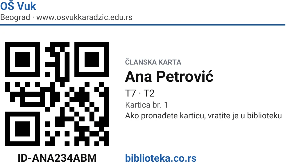 Članska karta